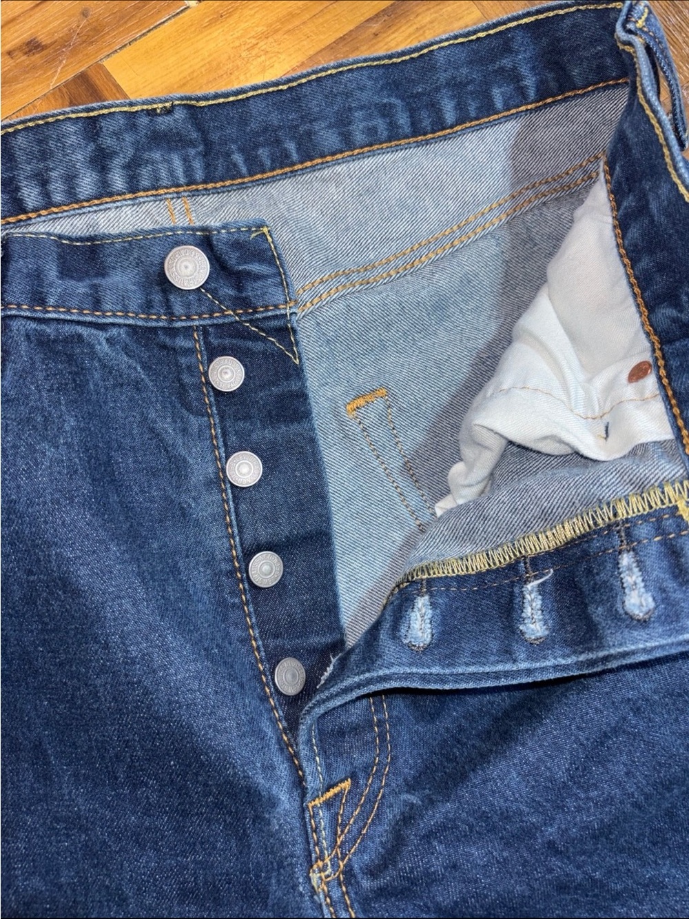 Vintage 1971 Levi’s 501 Original Fit, Men’s size 36x29 - Picture 4 of 7